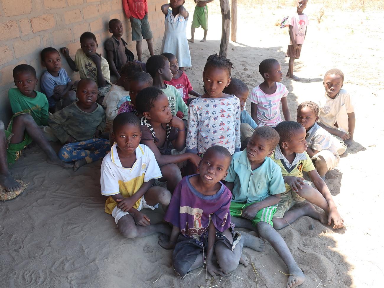 モザンビークの子どもたち