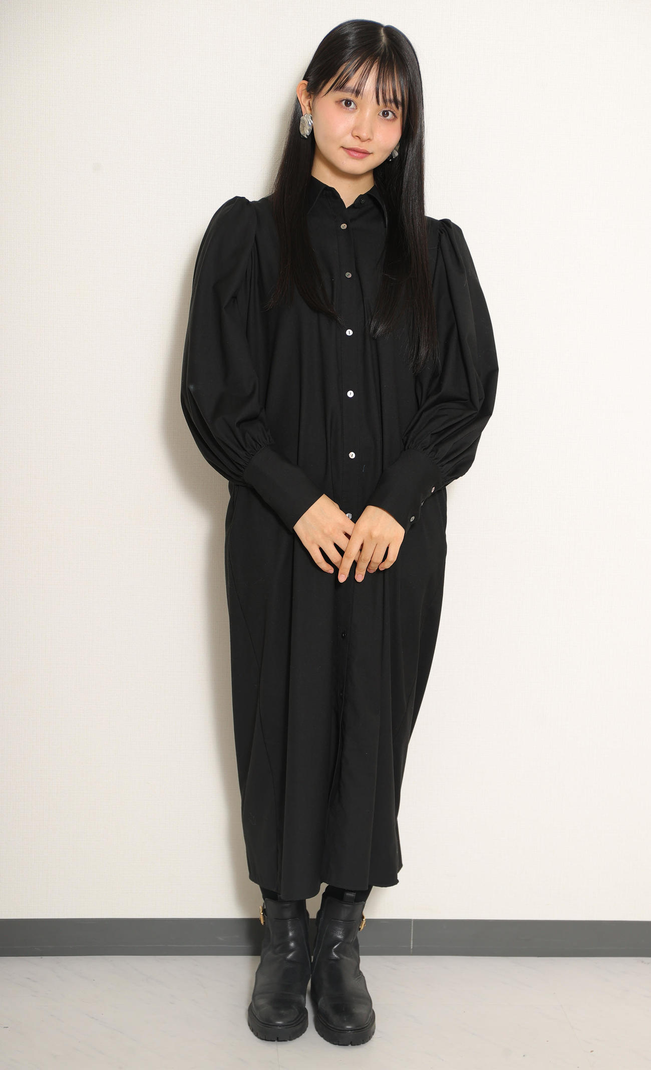 映画「真・事故物件パート2／全滅」に出演した窪田彩乃（撮影・野上伸悟）