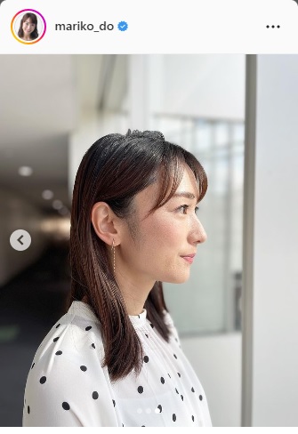 堂真理子インスタグラムより