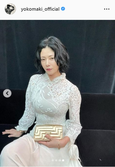 真木よう子のインスタグラムより