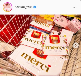 平愛梨インスタグラムより