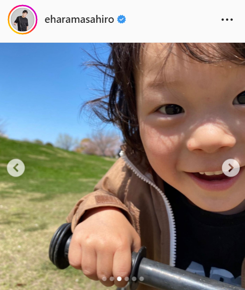 エハラマサヒロのインスタグラムより