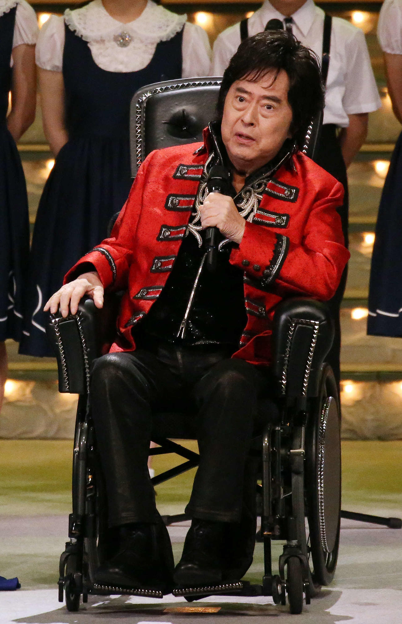 「第49回歌謡祭」に出演した水木一郎さん（2022年11月撮影）