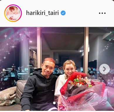 平愛梨のインスタグラムより