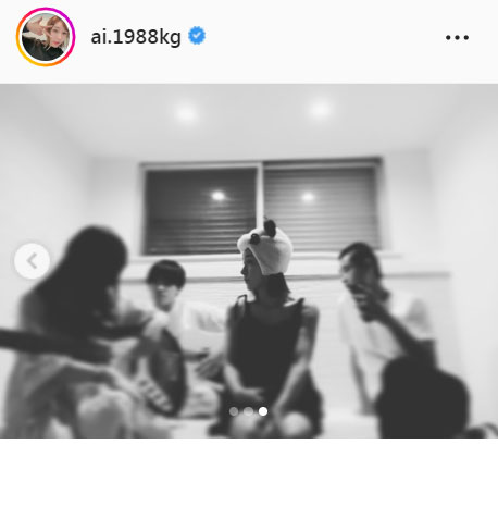 加護亜依のインスタグラムより