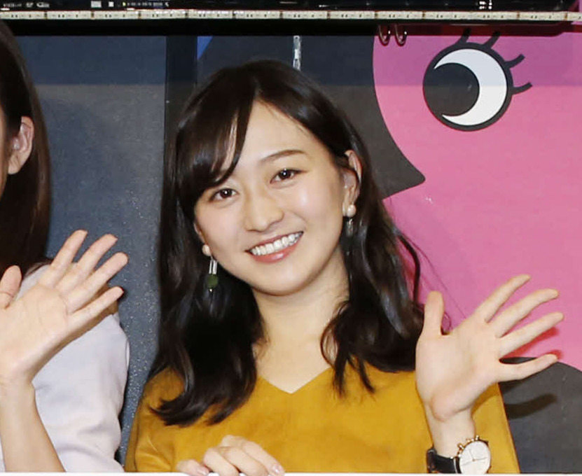 片渕茜アナ（2018年11月撮影）