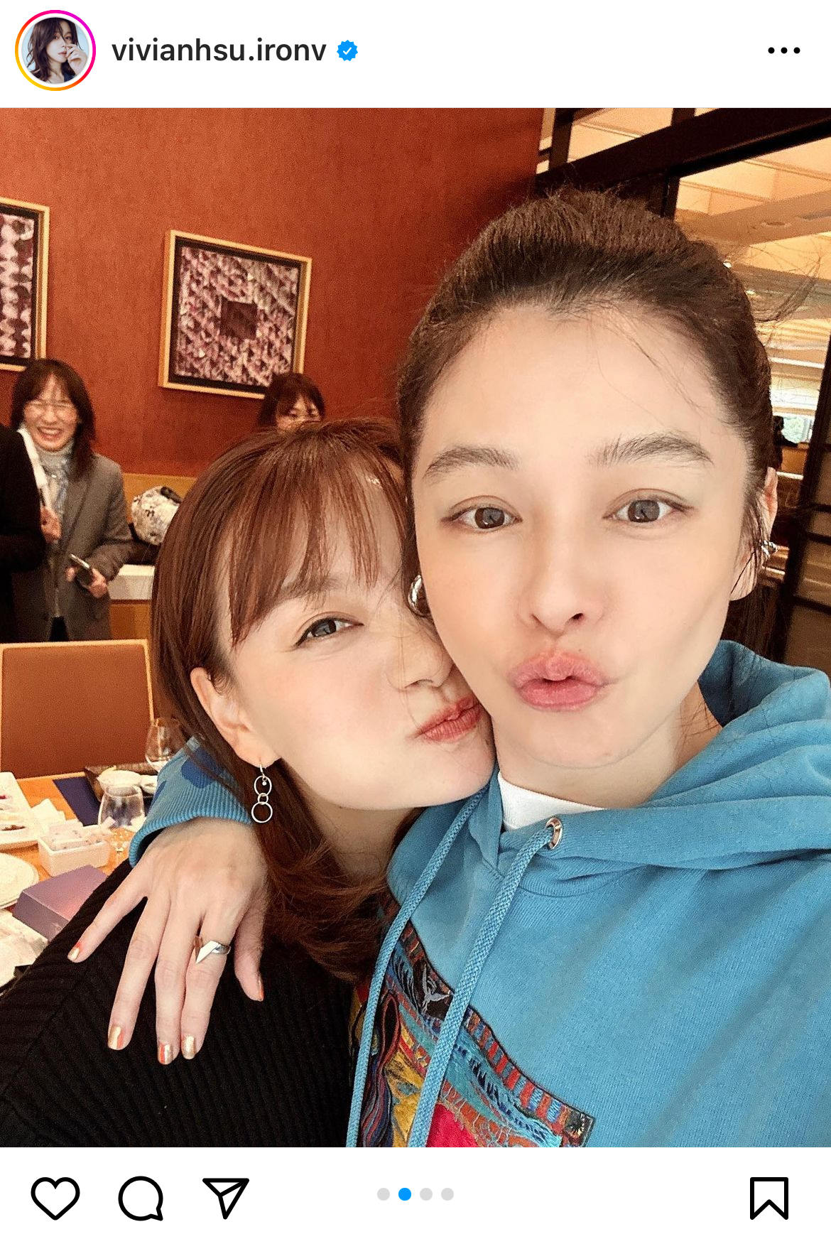 ビビアン・スーのインスタグラムより