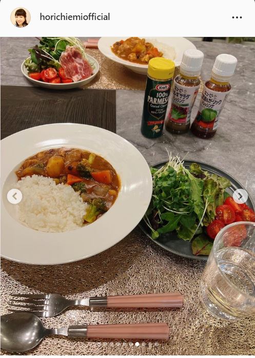 堀ちえみのインスタグラムより