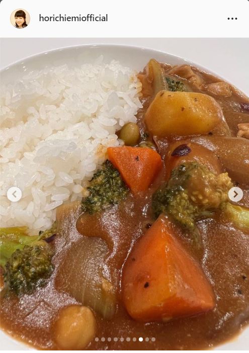 堀ちえみのインスタグラムより
