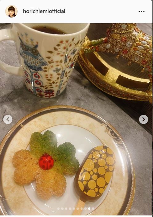 堀ちえみのインスタグラムより
