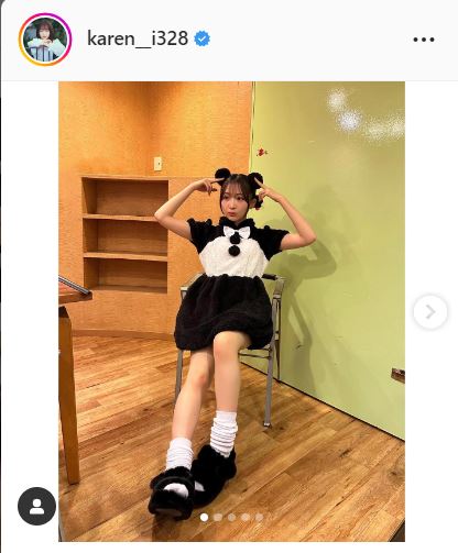 石川翔鈴のインスタグラムより