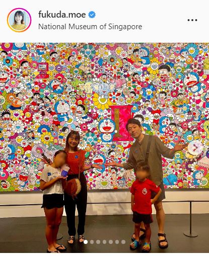 福田萌のインスタグラムより