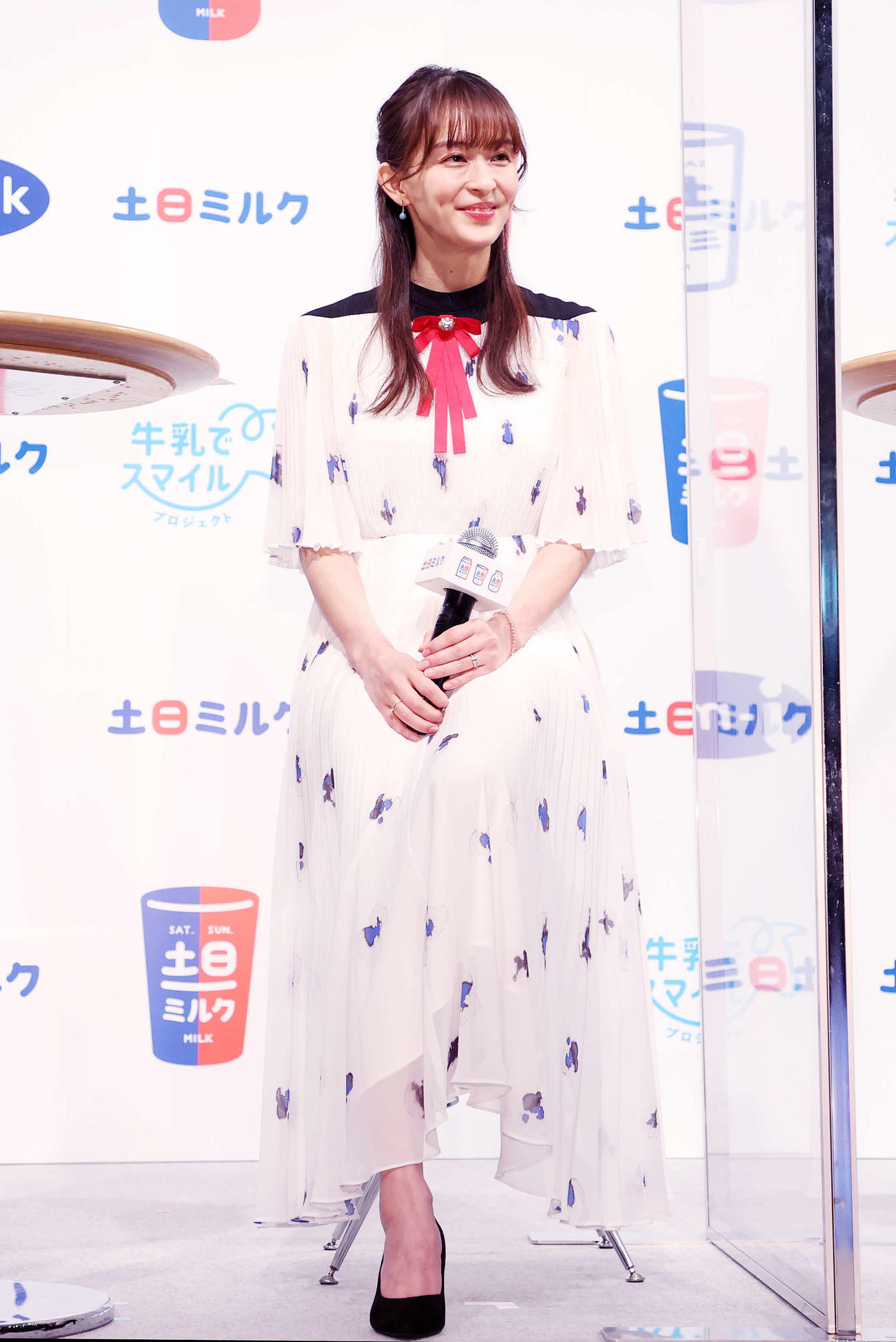 笑顔を見せる田中理恵（撮影・鈴木正人）