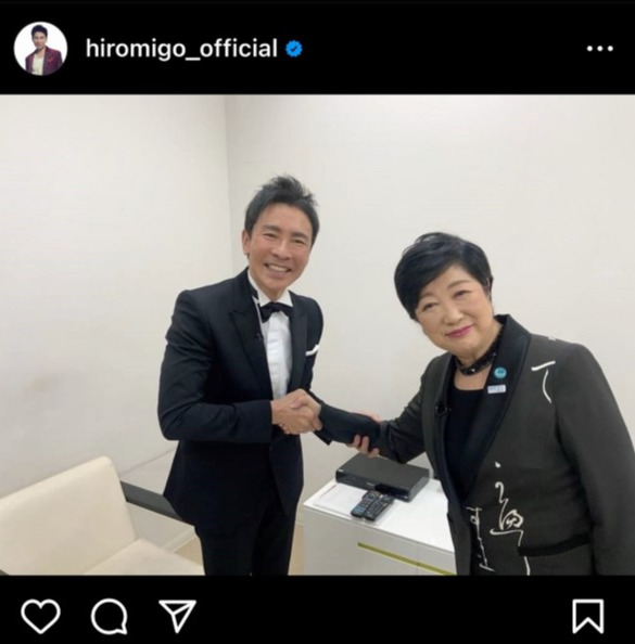 郷ひろみのインスタグラムより