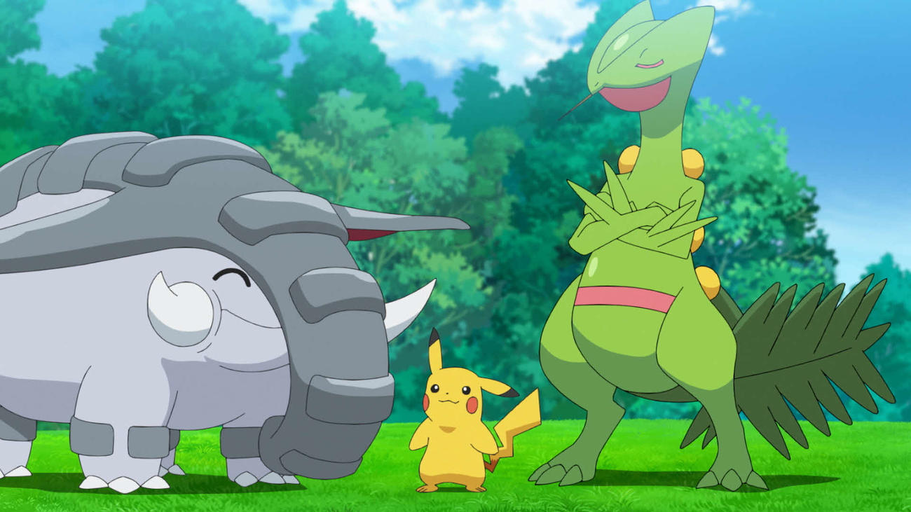 ポケットモンスターめざせポケモンマスターの場面カット(C) Nintendo・Creatures・GAME FREAK・TV Tokyo・ShoPro・JR Kikaku(C)Pok〓（アキュートアクセント付きE小文字）mon