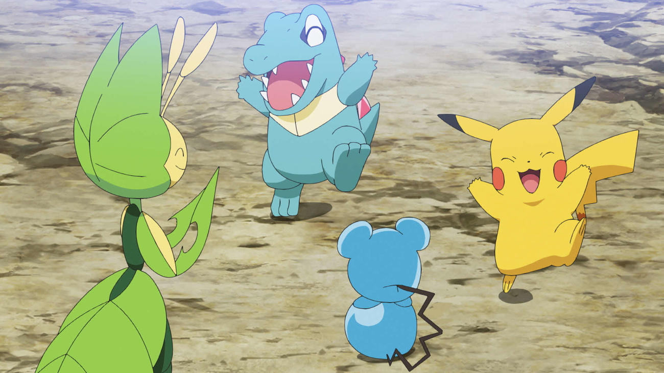ポケットモンスターめざせポケモンマスターの場面カット(C) Nintendo・Creatures・GAME FREAK・TV Tokyo・ShoPro・JR Kikaku(C)Pok〓（アキュートアクセント付きE小文字）mon