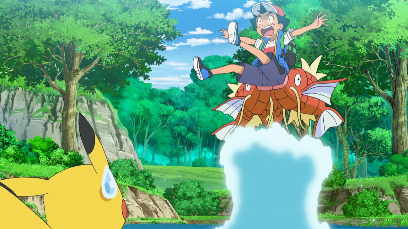 ポケットモンスターめざせポケモンマスターの場面カット(C) Nintendo・Creatures・GAME FREAK・TV Tokyo・ShoPro・JR Kikaku(C)Pok〓（アキュートアクセント付きE小文字）mon