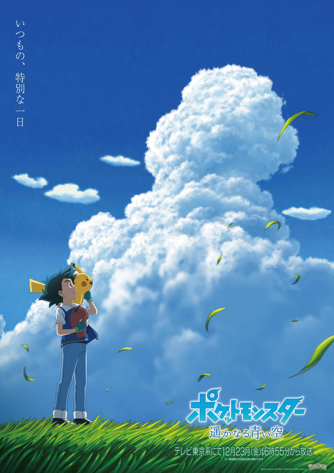 ポケットモンスター遙かなる青い空のメインビジュアル