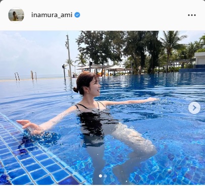 稲村亜美インスタグラムより」