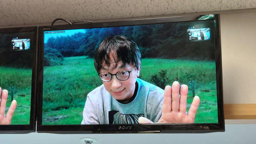 ラジオ番組にオンラインで出演した宮台真司さん（文化放送提供）