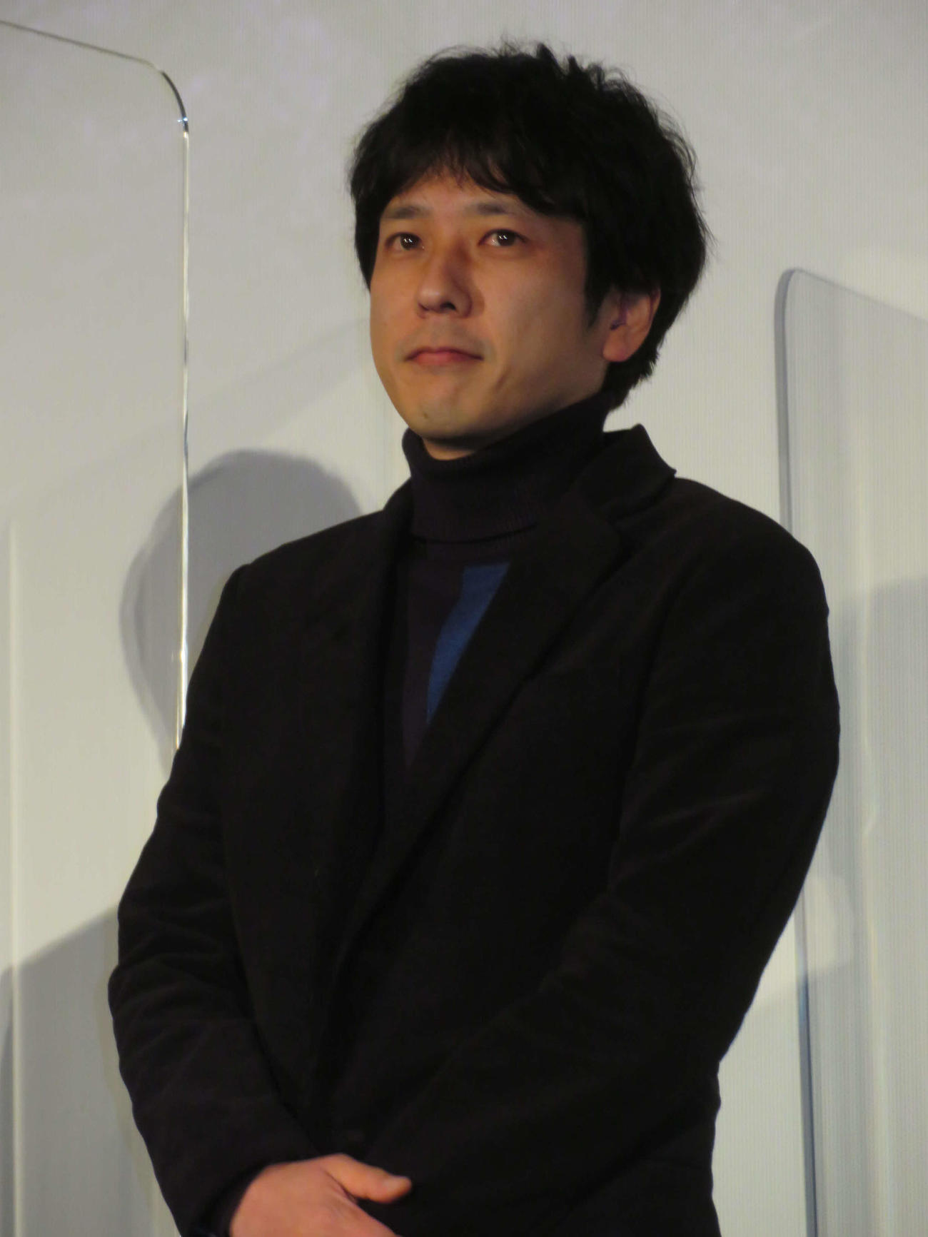 映画「ラーゲリより愛を込めて」大ヒット御礼舞台あいさつに登壇した二宮和也（撮影・村上幸将）