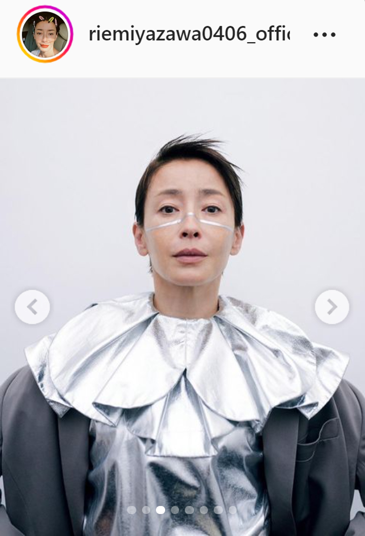 宮沢りえのインスタグラムより