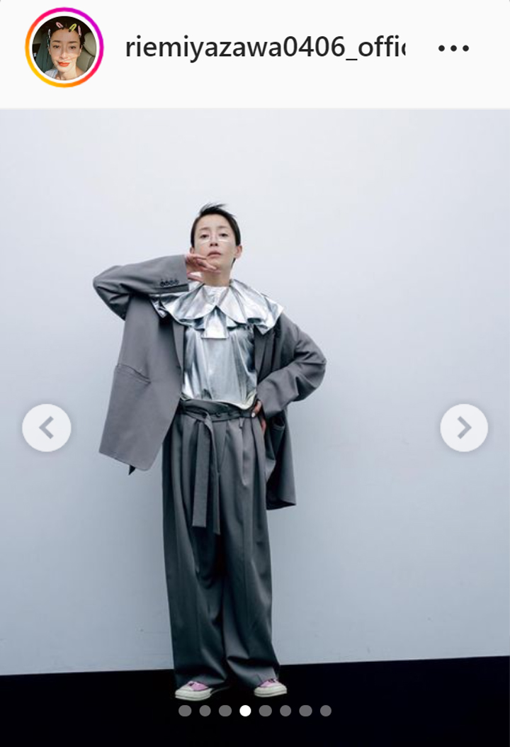 宮沢りえのインスタグラムより