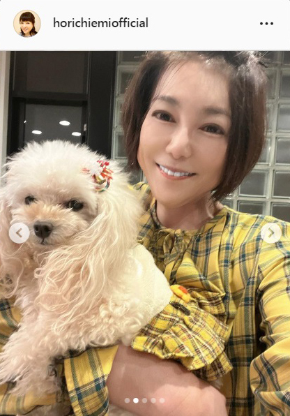 堀ちえみのインスタグラムより