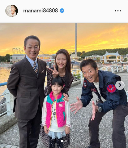 橋本マナミのインスタグラムより