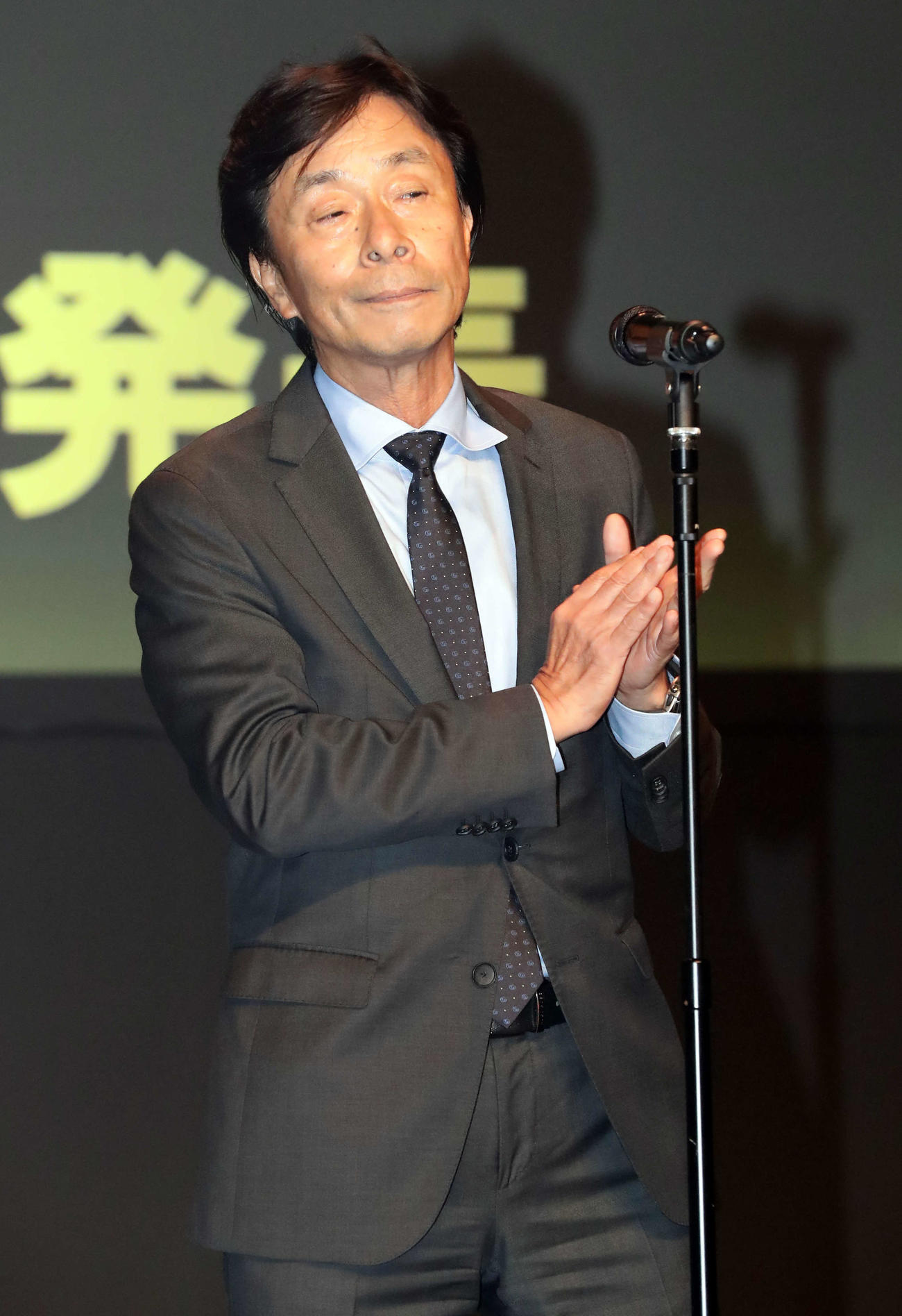 フジテレビの港浩一社長（2022年10月撮影）