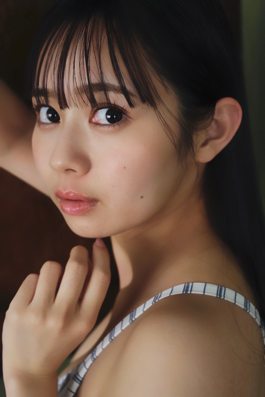 「BRODY2月号」でグラビアを披露している＃ババババンビ近藤沙瑛子（高橋慶佑氏撮影）