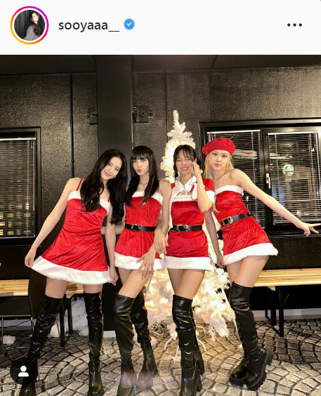 BLACKPINK・JISOOのインスタグラムより