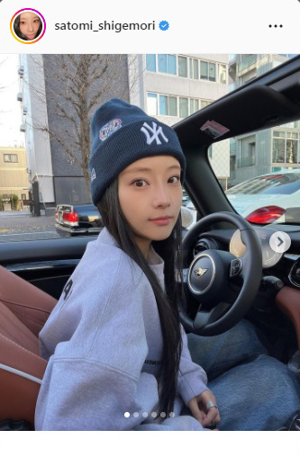 重盛さと美のインスタグラムより