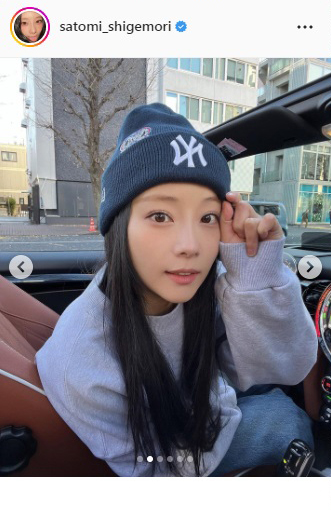 重盛さと美のインスタグラムより