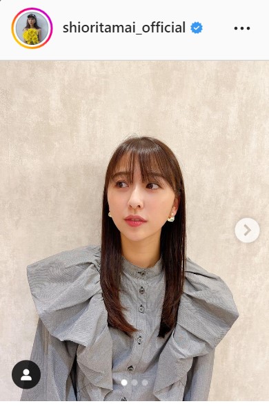 玉井詩織のインスタグラムより