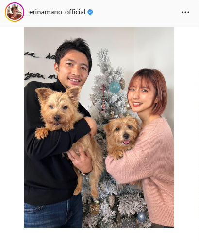 真野恵里菜のインスタグラムより