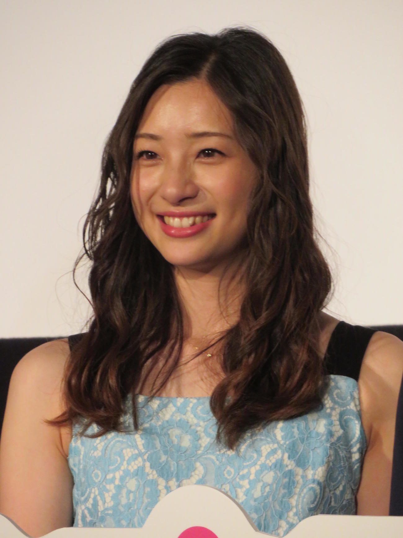 足立梨花（2018年6月撮影）