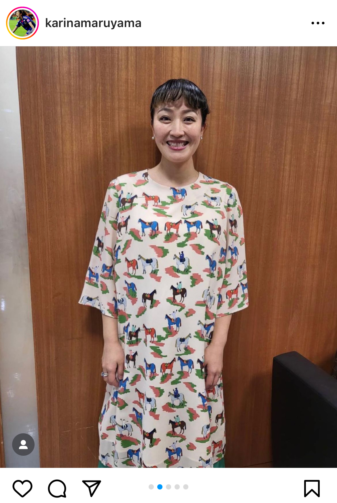 丸山桂里奈のインスタグラムより