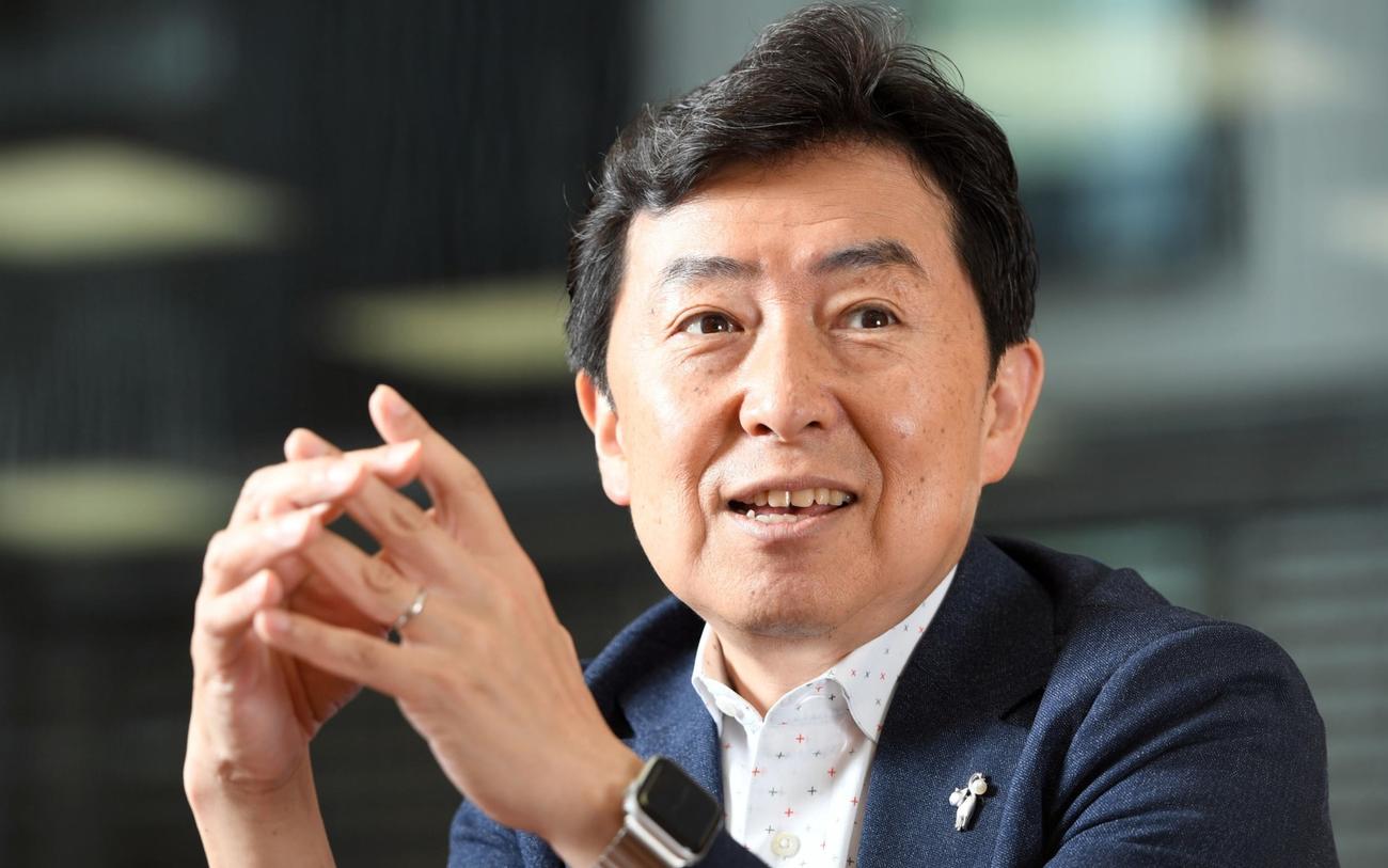 笠井信輔アナウンサー（2022年6月撮影）