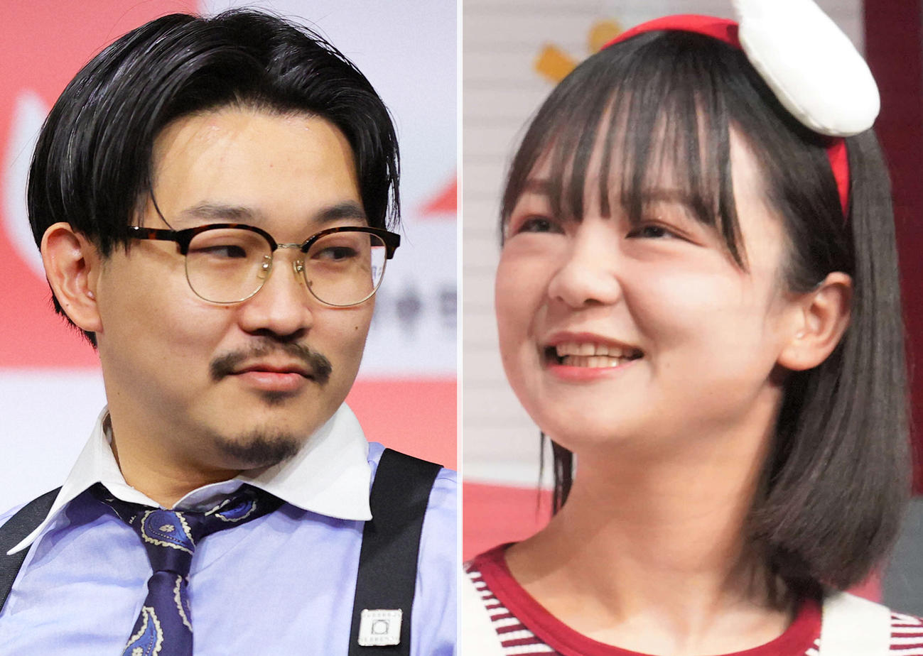 オズワルド伊藤（左）と蛙亭イワクラ