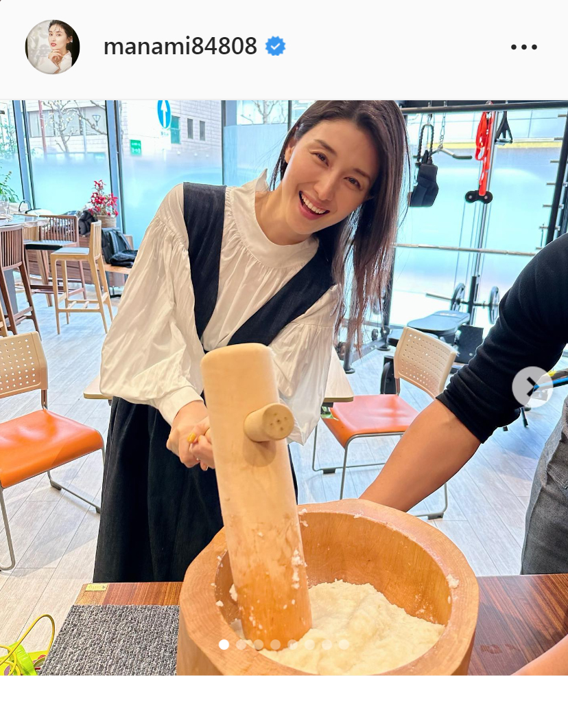橋本マナミのインスタグラムより