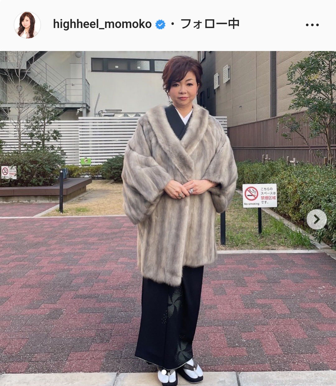 ハイヒール・モモコのインスタグラムより