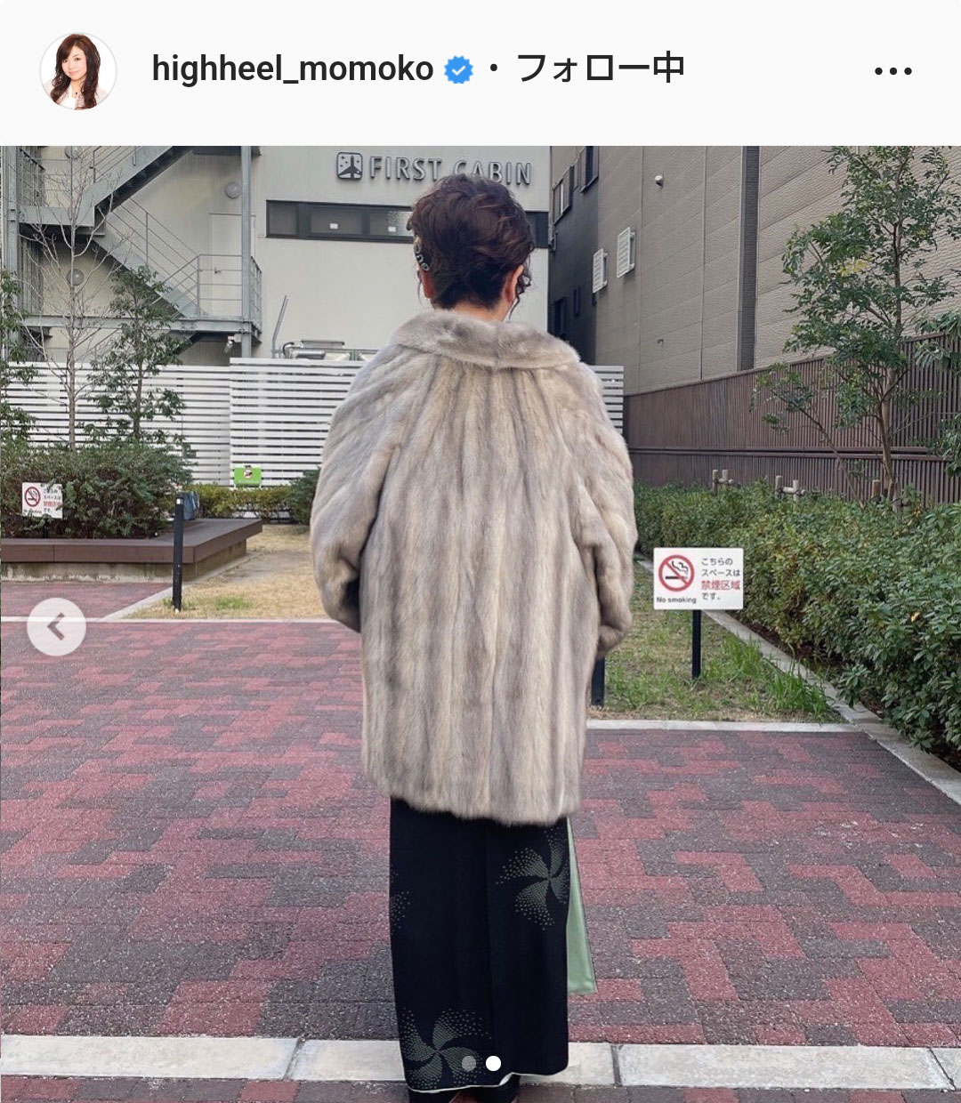 ハイヒール・モモコのインスタグラムより