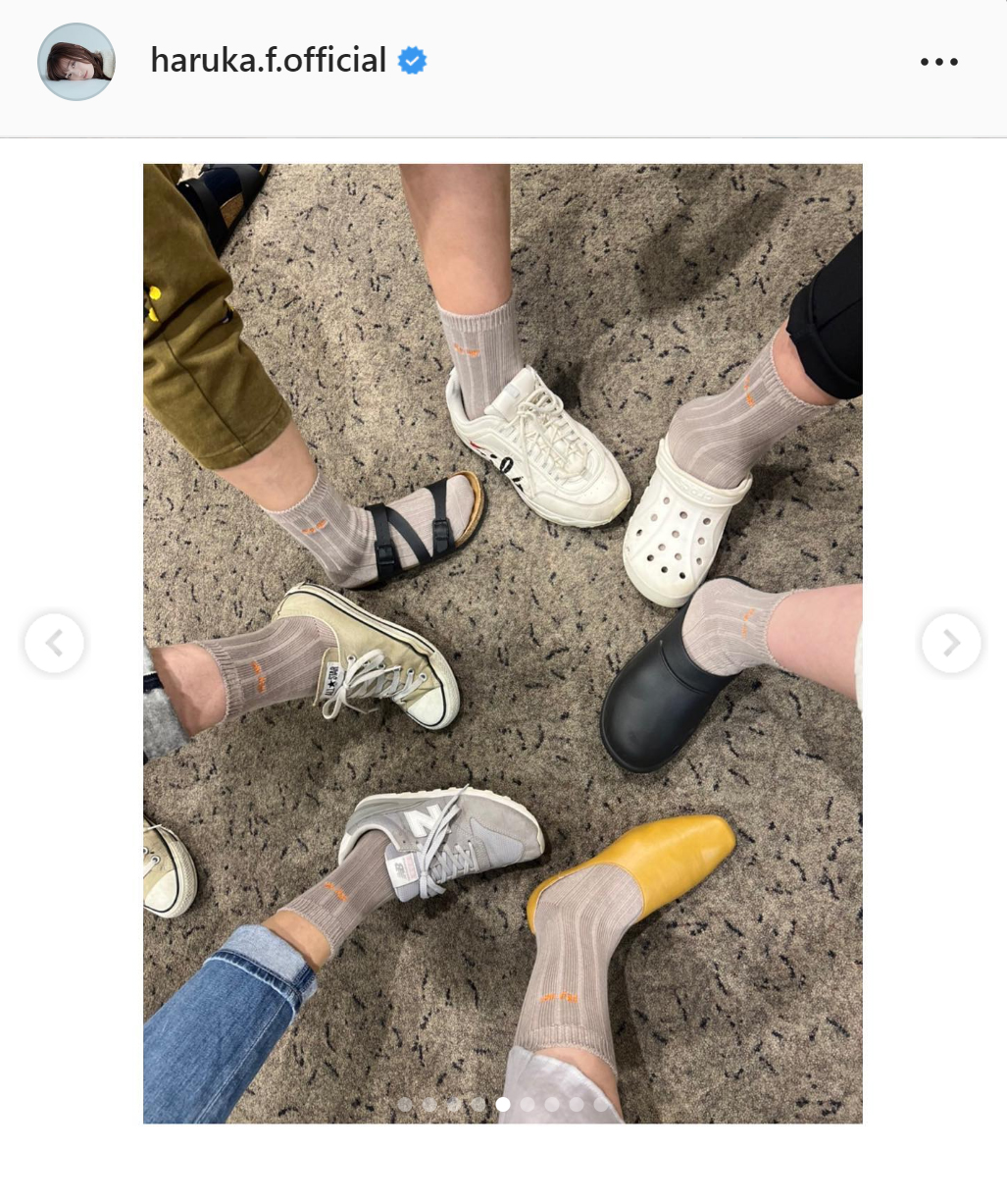 福原遥のインスタグラムより