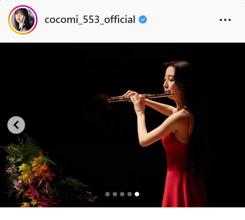 Cocomiのインスタグラムより