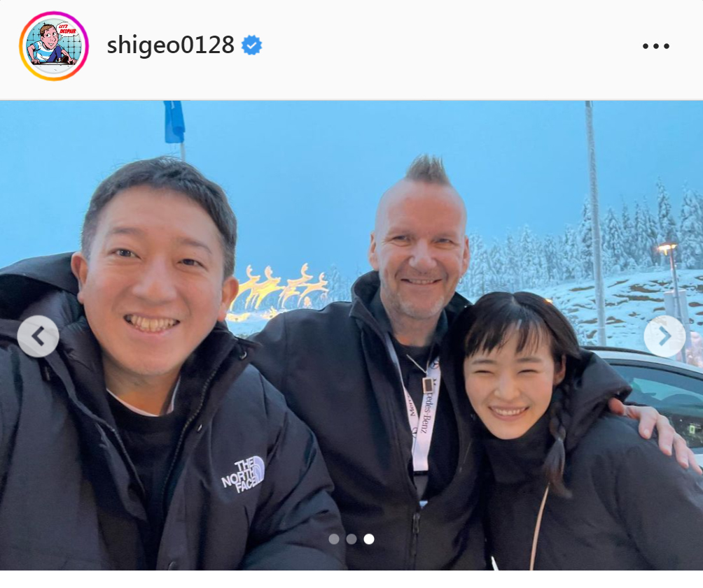 サバンナ高橋茂雄のインスタグラムより