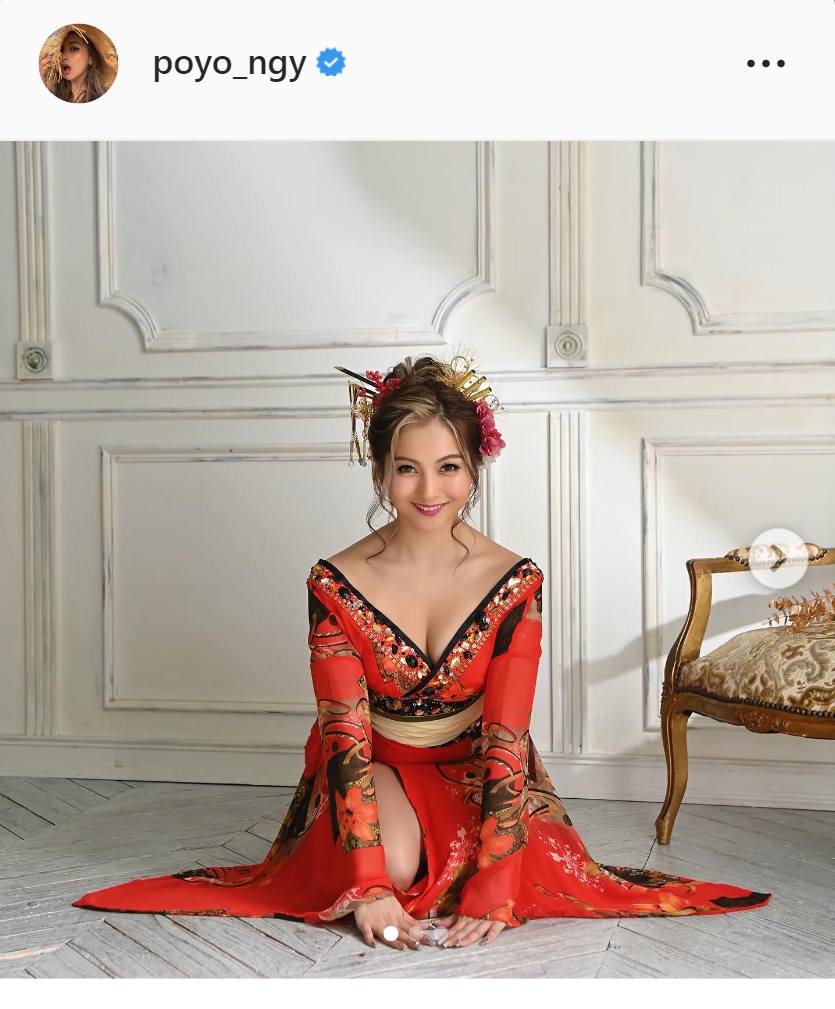 ゆきぽよのインスタグラムより