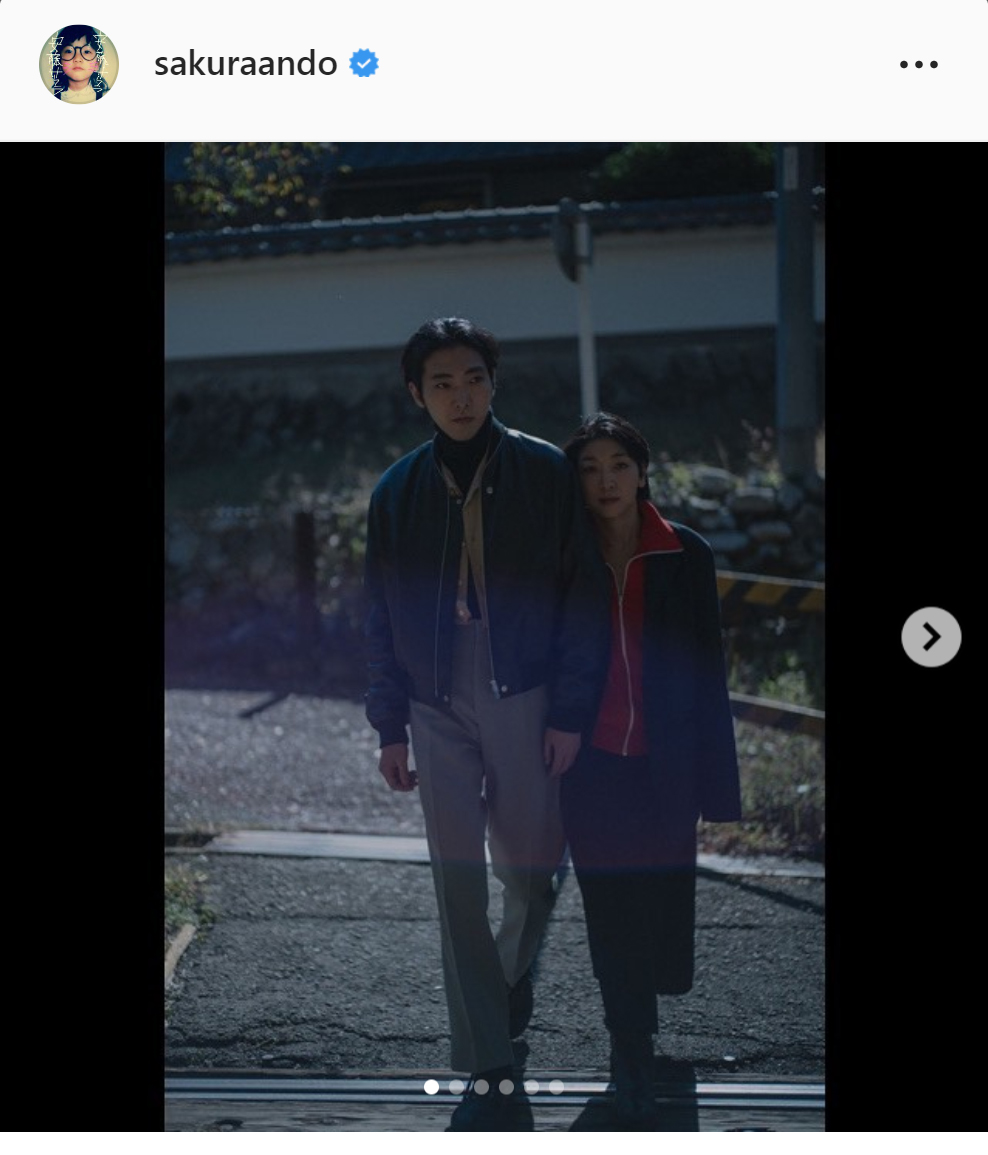 安藤サクラのインスタグラムより