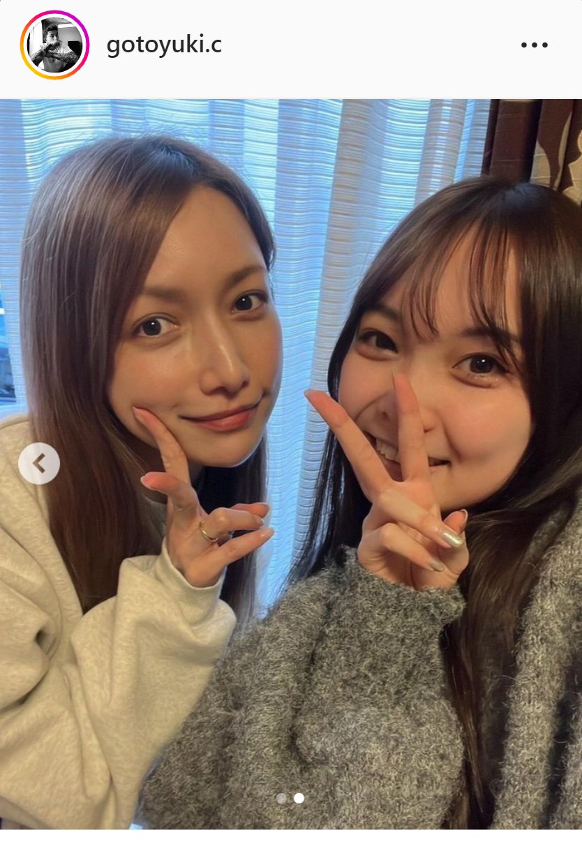 後藤祐樹は家族ショットを投稿（後藤祐樹のインスタグラム）
