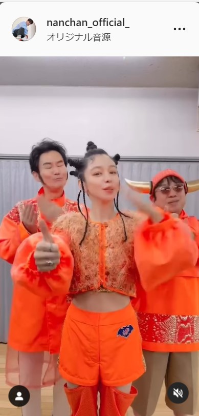 南原清隆のインスタグラムより